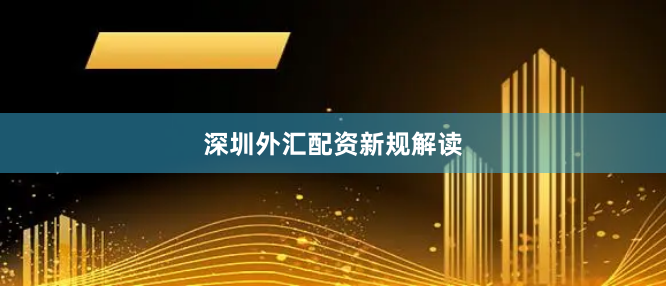 深圳外汇配资新规解读